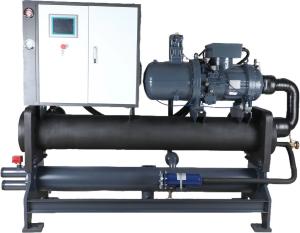 Ultra Low Temperature And Noise 50 HP  Injection Molding  Screw Water-cooled Chiller  With Precise Temperature