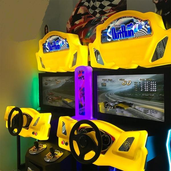 Cheap Coin Operated Outrun Car Racing Video Game Machine For 1-4 Player for sale