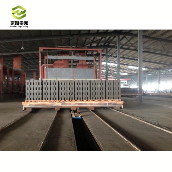 100000-200000 Bricks/Day Capacity Tunnel Kiln Brick Burning Machine Energy Saving