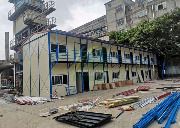 Cheap Fireproof Galvanized Steel Structure K Type Prefabricated House Building for sale