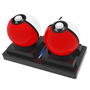 China Newly 2 in1 Charging Stand Charge Dock Station for Nintendo Switch Poke Ball Plus on sale