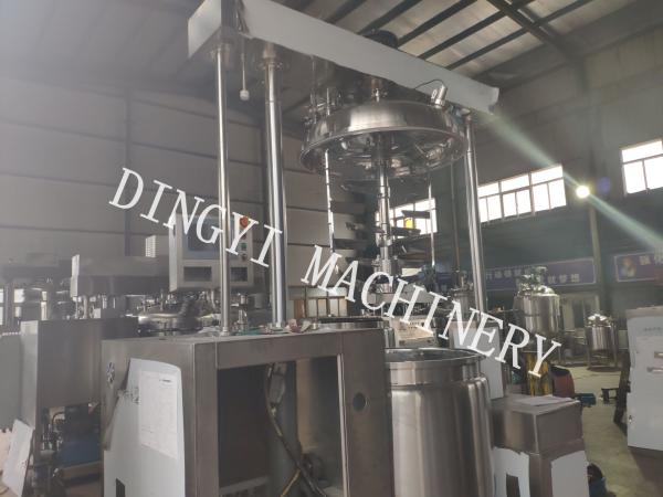 Cheap Homogenizer Planetary Mixer Machine , Hydraulic Vacuum Emulsifying Mixer for sale