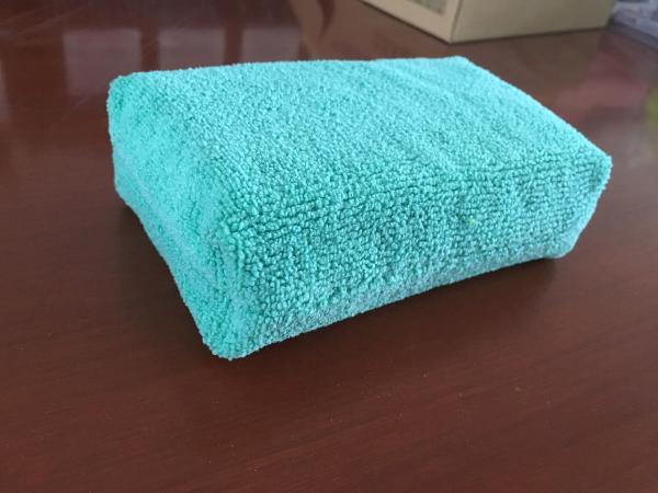 Cheap microfiber microfibre beauty salon home use applicator pads for sale