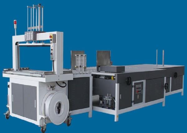 Cheap 1200mm Automatic Carton Strapping Machine PP Hot Fusion Easy Operation for sale