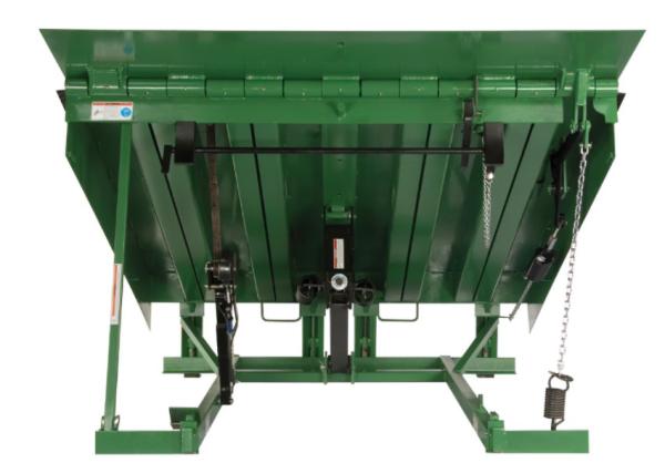 Cheap Push Button Controls Dock Door Levelers Workshop Automatic Dock Plate with Customizable Lip Length 25000-40000LBS Safe Design for sale