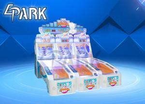 China Kids paradise happy bowling three player linked race game machine shot ball arcade ticket machine on sale