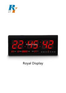 Best CC Polarity LED Segment Display Tn Monochrome Temperature Calendar wholesale