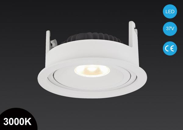 Cheap Unique Design  7W Square Adjustable COB LED Recessed Downlight 37V Variable Height for sale