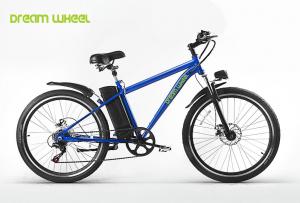 Best 26 Inch Aluminum Electric Mountain Bicycle 25km/h With Shimano Derailleur wholesale