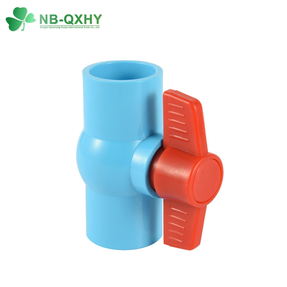 Plastic UPVC Compact Ball Valve with Socket or Threaded