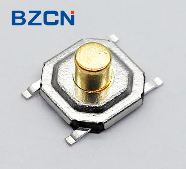 Cheap Low Profile Sealed Tactile Switch , Micro Push Button Switch 5.2 Mm X 5.2 Mm for sale