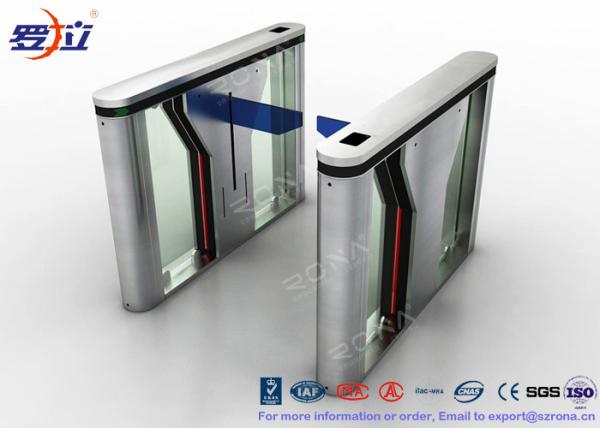 Cheap Pedestrian Intelligent Security Drop Arm Turnstile Access Control with LED Indicator of CE approved for sale
