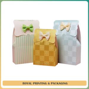 China customize colorful paper bag printing in guangzhou factory on sale