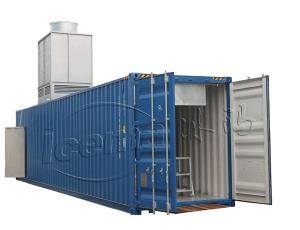 Best RefComp Compressor 31.25KW 8T Container Block Ice Machine Removable for Port and Quay wholesale