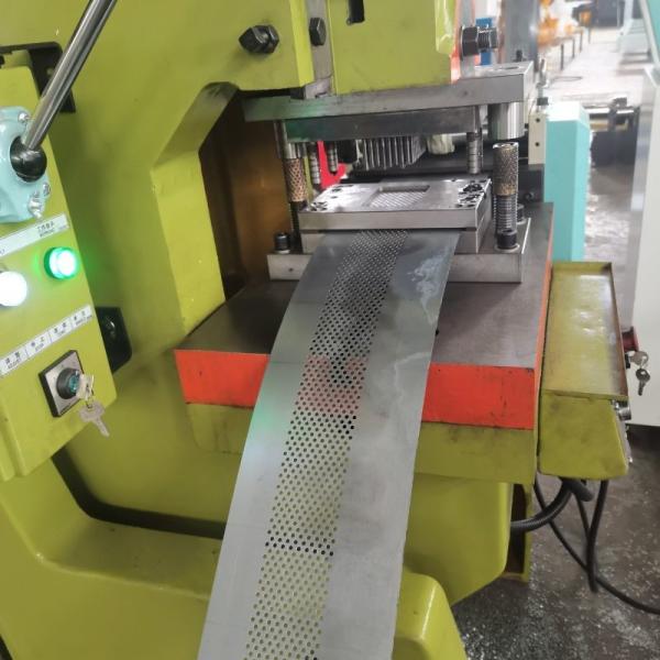 Cheap OEM Customized Metal Galvanized Steel Shutter Door Mesh Hole Punching Press Machine Line for sale