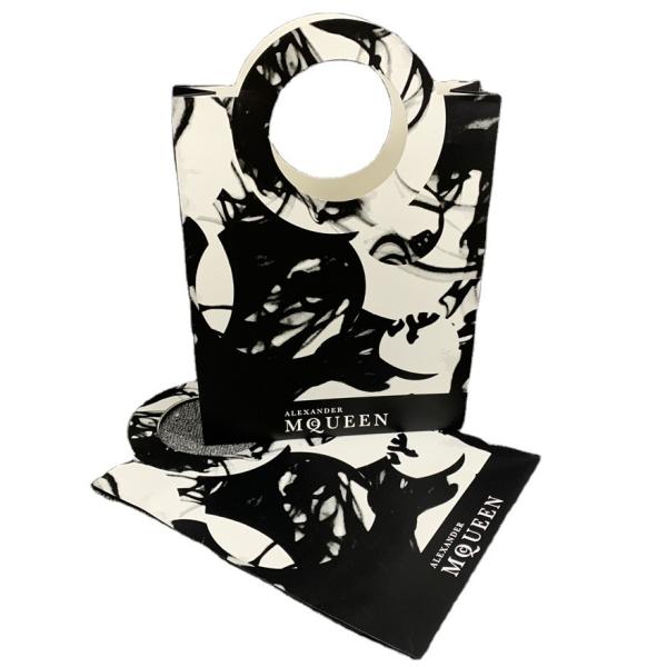 Cheap Custom Print Black Round Handle Shopping Paper Bag With Your Own Logo for sale