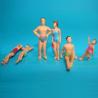 1:50model swim figures--color figure,painted swim figure,scale figures,model figures,ABS figures,1:75 swim figures for sale