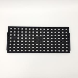 China Black JEDEC Tray for BGA-Packaged Chip Complies With Standard Design Matrix 8x16=128PCS on sale