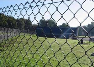 China 1.5m X 20m Chain Link Wire Mesh Fence Galvanized 50 X 50mm Diamond Hole on sale