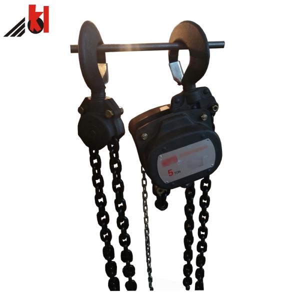 Cheap Building Steel 3T Fixed Overload Chain Block Hoist for sale