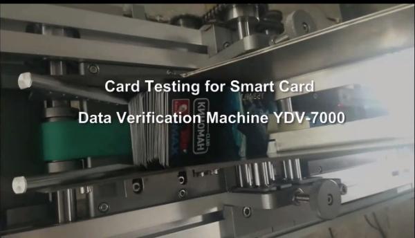 Cheap Smart Card Data Checking Proofreading QC Machine For RFID Card Chip YDV-7000 for sale