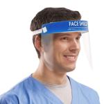 Best Fluid Resistant PET Face Mask , Transparent Face Shield Medical Use Fast Delivery wholesale