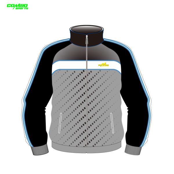 Cheap Side Pockets Softshell Running Jacket , Sublimation 3XL Double Layer Jacket Men'S for sale