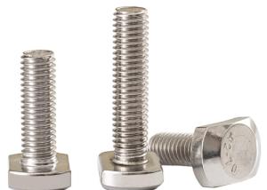 Fastening Industrial Grade T Head Bolt for Joints Beams Customized Pitch Thread