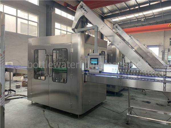 Cheap Automation 250ml 2000BPH Glass Milk Bottle Filler 380V 50HZ for sale
