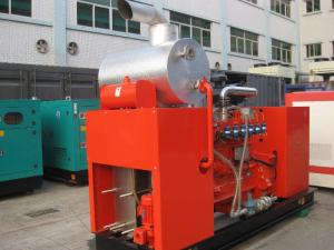 Three Phase Natural Gas Generator CHP Water Cooled With Automatic Panel