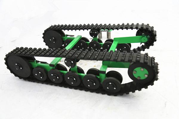 Cheap Carring Machine Rubber Track Undercarriage Sharp Edge For Children Driving Robot for sale