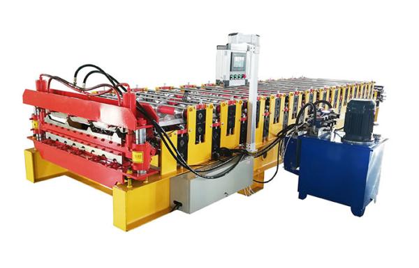 Cheap Roofing And Wall Sheet Double Layer Roll Forming Machine With Digital Control for sale