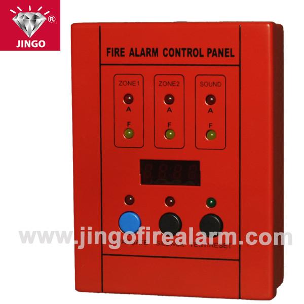 Cheap Conventional fire alarm systems master control panel 2 zones for sale
