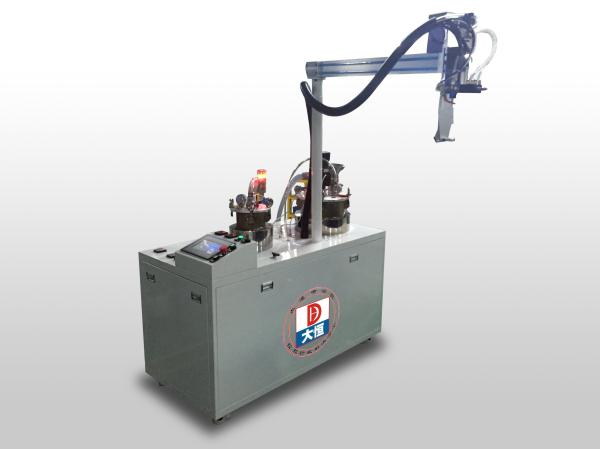 Cheap Electric Driven Two Parts Epoxy Manual Dispensing Machine with Customized Flow Speed for sale