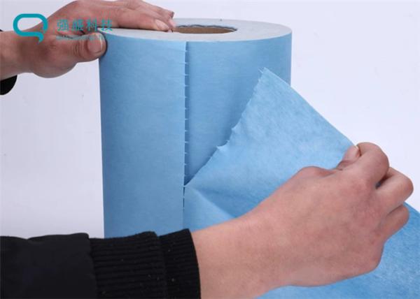 Cheap Easy Tearing Absorbent 25×37cm Shrink Wrapped Wiper Rolls for sale