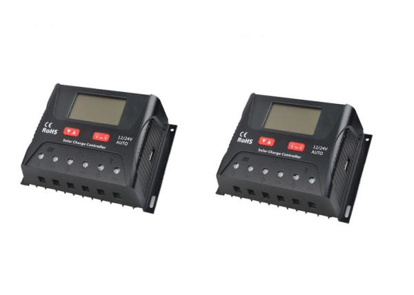 Cheap 40 Amp PWM Solar Charge Controller Regulator With LCD Screen USB Port HP2440 for sale