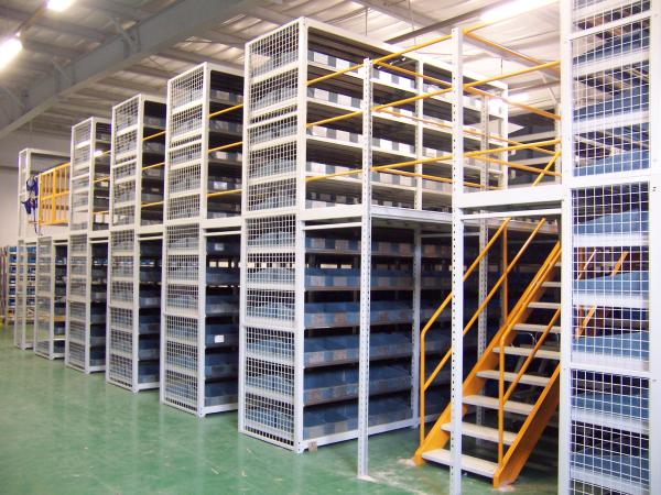 Cheap Custom Pallet Rack Mezzanine Systems Heavy Duty Work Platform for sale