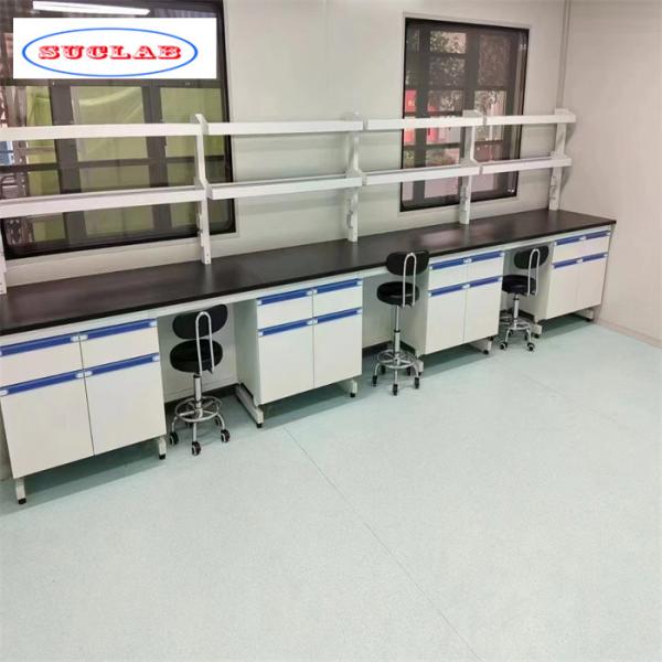 Cheap Efficient and Stylish Storage Lab Wall Benches for Modern Labs for sale