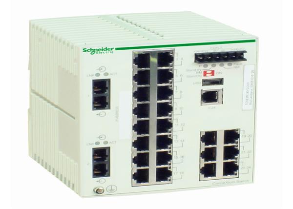Cheap Schneider Electric TCSESM243F2CU0 Ethernet Tcp/Ip Connexium Managed Switch for sale