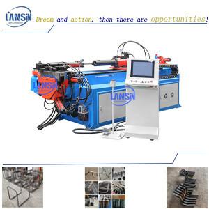 Cheap 4kw Round Square Pipe Processing Machine CNC Pipe Bender For Construction Industry for sale