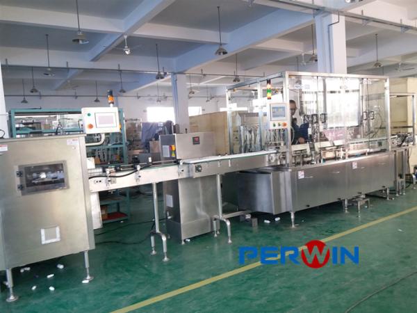 Cheap High Speed Spray Filling Machine And Capping Production Line PW-PGXY8088 for sale