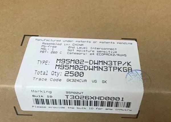 Cheap Memory IC Chip M95M02-DWMN3TP/K 2Mbit Serial SPI Bus Automotive EEPROM Memory for sale