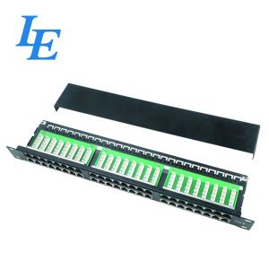Best 19'' FTP 48 Port 2U Cat6 Patch Panel For Lan Cabling Network wholesale