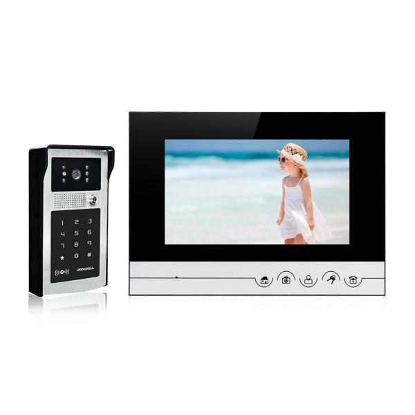Cheap 4 Wire TFT LCD Color Door Bell Intercom Entry System Internal calling for sale