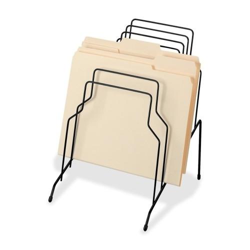 Cheap Counter Top File Sorter Office Display Racks With Welded Wire Divider Structure for sale