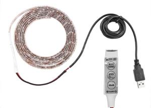 China DC5V Double PCB 1-5m SMD 3528Flexible USB LED Strip RGB 60 Led on sale