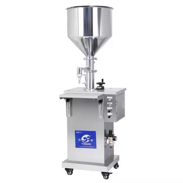 Cheap Semi Automatic Liquid Paste Filling Machine Cosmetic Cream Filling Machine 2000BPH for sale