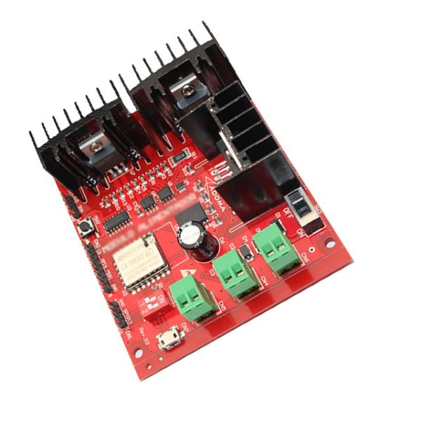 Cheap Red Electronic FR4 Prototype PCB Assembly Circuit Board 4 Layer 1OZ HASL Rohs Approval for sale
