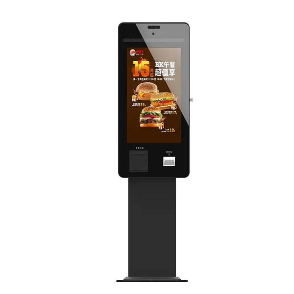 Cheap Interactive Self Service Ordering Kiosk , Multi Touch Fast Food Order Kiosk OEM for sale
