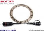 Full-AXS ODVA CPRI Outdoor Water-proof Armored Fibre Optic Patch Cable 2 Core